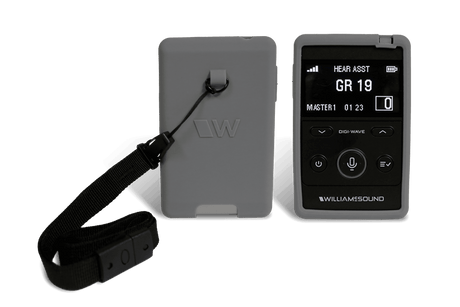 Williams Sound CCS 061 GR Silicone skins with lanyard (Gray) - Creation Networks