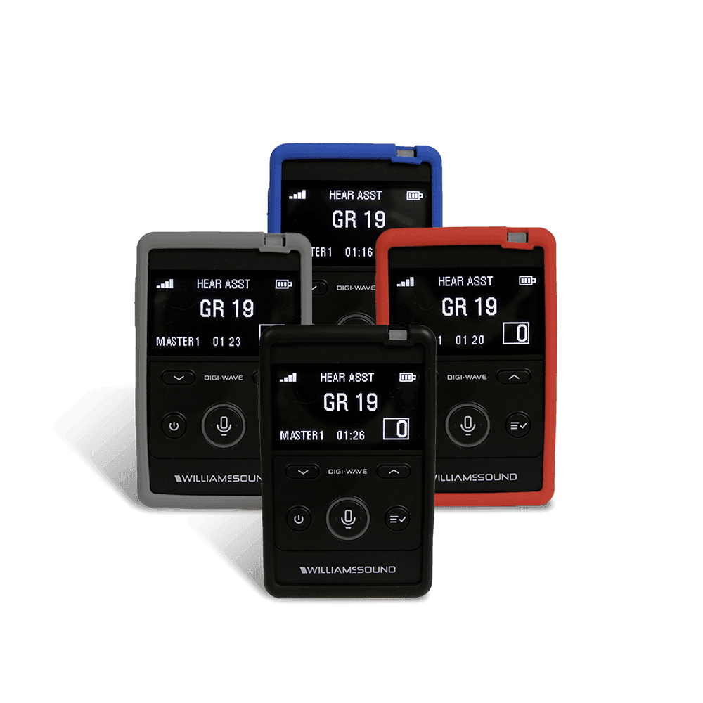 Williams Sound CCS 061 RD Silicone skins with lanyard (Red) - Creation Networks