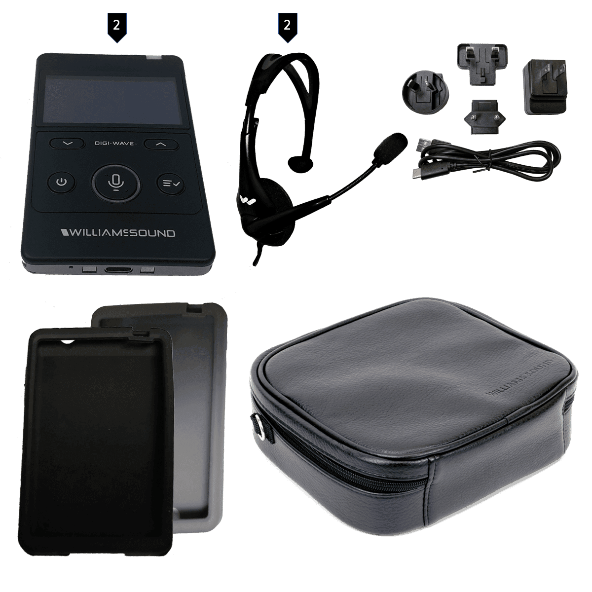 Williams Sound DWS PCS 2 400 Digi-Wave Personal Communication System - Creation Networks
