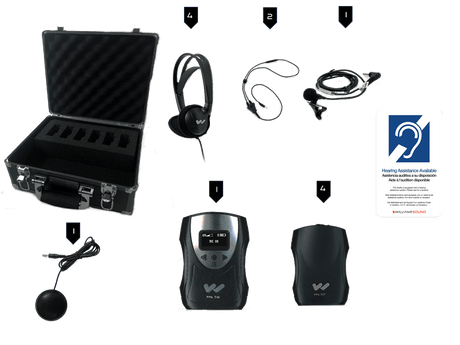 Williams Sound FM ADA KIT 37 FM ADA Compliance Kit – Alkaline Battery - Creation Networks
