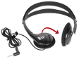 Williams Sound HED 021 Folding Headphones (Mono) - Creation Networks