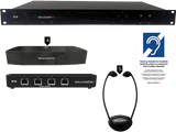 Williams Sound IR SY23 D Large-area Dante Infrared System with Stethoset Receivers - Creation Networks