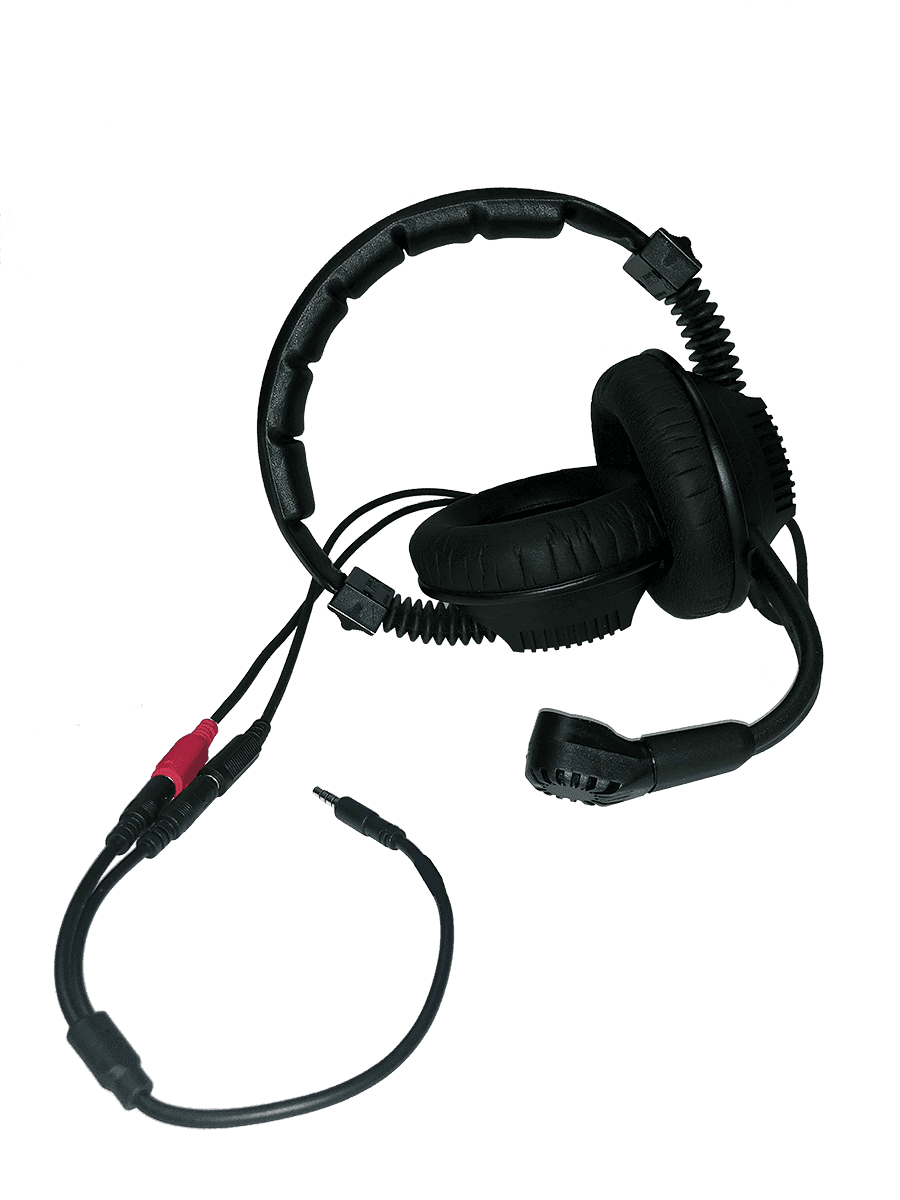 Williams Sound MIC 168 Heavy-duty, Dual-muff Headset Microphone - Creation Networks