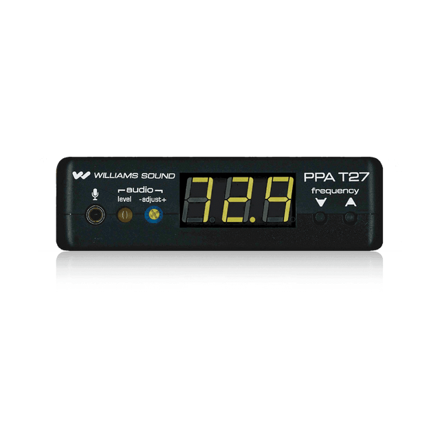 Williams Sound PPA T27 Personal PA® Compact FM Transmitter - Creation Networks