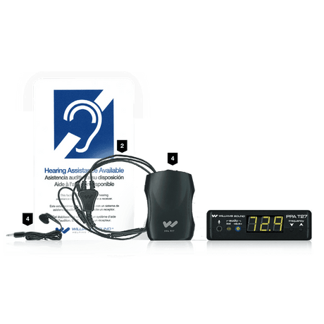Williams Sound PPA VP 37 Personal FM Value Pack System (with earbud) - Creation Networks