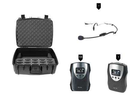Williams Sound TGS PRO 738 Multi-Channel FM Tour Guide System - Creation Networks
