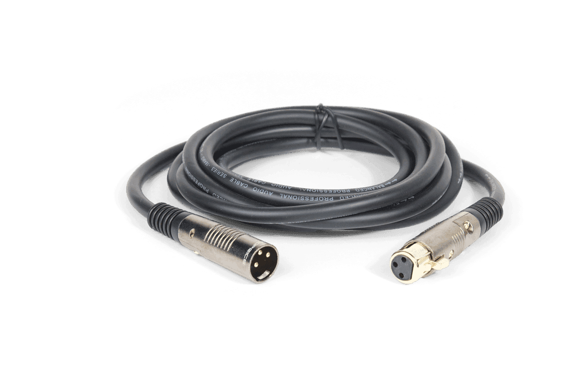 Williams Sound WCA 104 XLR male to XLR female cable (10 ft) - Creation Networks