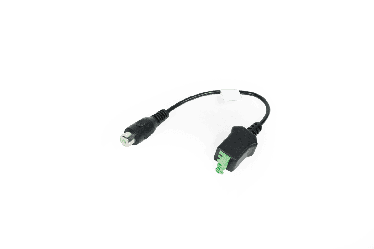 Williams Sound WCA 105 Female RCA to Mini-Phoenix Contact® cable (4 in) - Creation Networks