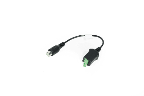 Williams Sound WCA 105 Female RCA to Mini-Phoenix Contact® cable (4 in) - Creation Networks
