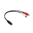 Williams Sound WCA 124 3.5mm Female to RCA Male Stereo Cable - Creation Networks