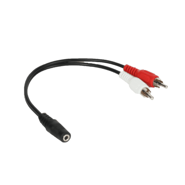 Williams Sound WCA 124 3.5mm Female to RCA Male Stereo Cable - Creation Networks