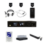 Williams Sound WF SYS3C HED 024 IDP 008 - Hearing Loop Available sign WaveCAST System with 12 WAV Pro Wi-Fi Receivers - Creation Networks