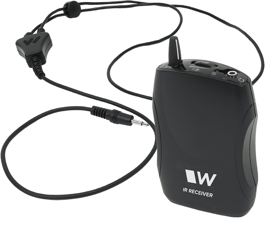 Williams Sound WIR RX22-4N-NKL 4-channel Infrared Receiver with Neckloop - Creation Networks