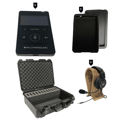 Williams Sounds DWS COM 6 PRO 400 Digi-Wave 400 Wireless Intercom System - Creation Networks