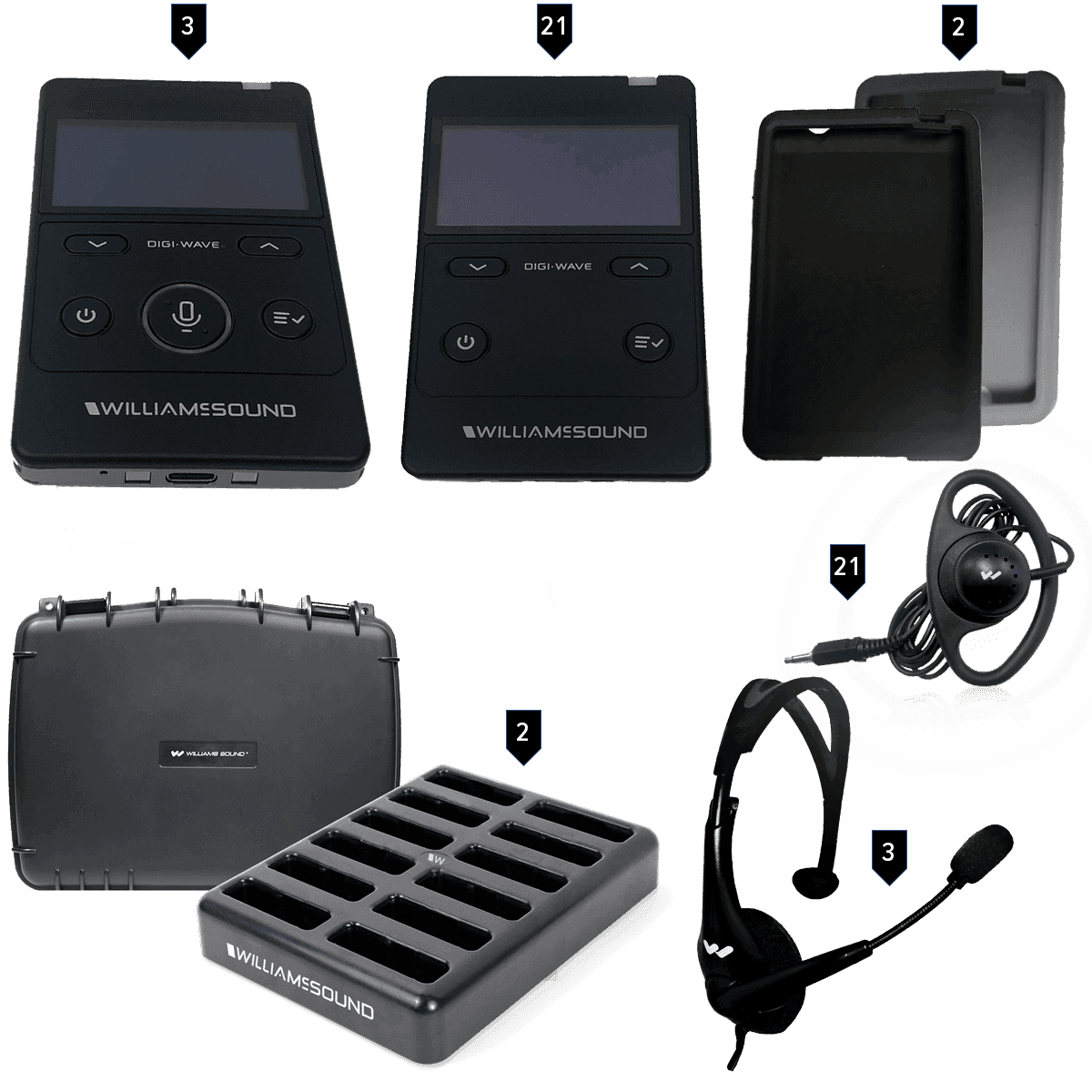 Williams Sounds DWS INT 4 400 RCH Digi-Wave 400 Interpretation System - Creation Networks