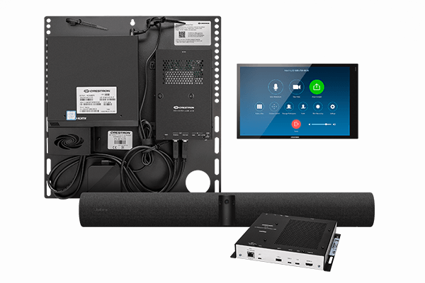 Crestron UC-BX31-Z-WM  Crestron Flex Advanced Small Room Conference System with Jabra® PanaCast 50 Video Bar and Wall Mounted Control Interface for Zoom Rooms™ Software - Creation Networks