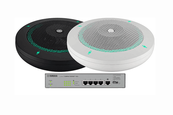Yamaha ADECIA Tabletop Microphone and Network Switch Solution - Creation Networks