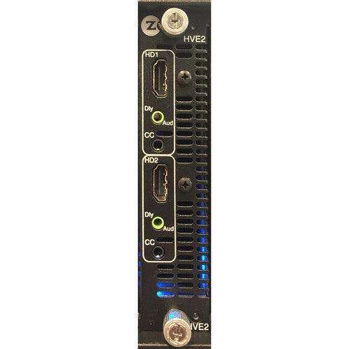 ZeeVee 3KHVE2I 2-Channel HD MPEG2 Digital Video Encoder/QAM Modulator with Unencrypted HDMI Input and Digital Audio - Creation Networks