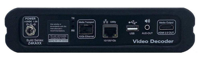 ZeeVee Z4KDECF3XS ZyPer4K-XS Uncompressed 4K Fiber Decoder - Creation Networks